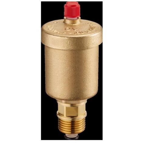 Oventrop Schnellentlüfter mit Absperrautomatik DN 15 1/2" Außengewinde PN 10, Messing