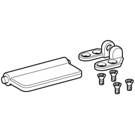 Geberit Scharniere für Bidetdeckel und Urinaldeckel, 596432000
