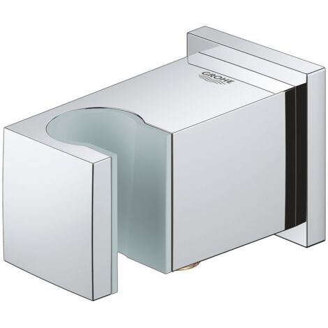 Wandanschlussbogen Euphoria Cube 26370 mit Wandbrausehalter chrom (1/5)