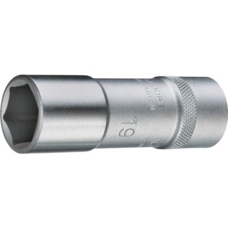 Steckschlüsseleinsatz 19 L 1/2 Zoll 6-kant SW 13mm L.77mm