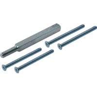 Panik-Stift 120 FS SECURE 4-KT.9mm TS 107-113mm geteilter Vollstift