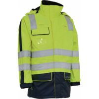 Multinorm-Warnschutzparka SECURETECH Gr.L gelb/marineblau