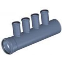 Poloplast POLO-KWL Lüftungsverteiler 03040 DN 160mm 4xDN 75mm 03040