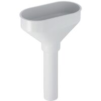 Geberit Trichter oval Außendurchmesser 40mm, Alpinweiß