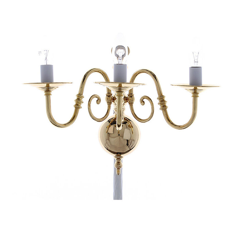 Wall light Antwerp Brass 3 bulbs 32cm