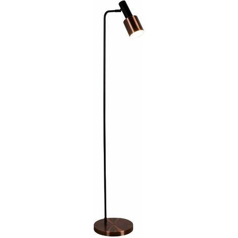 Denmark floor lamp, copper