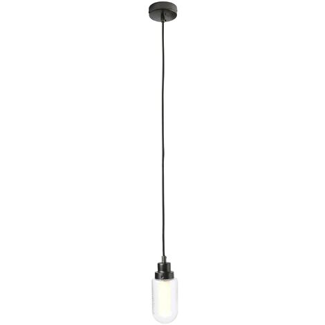 Mist Gray bathroom ceiling light 1 bulb 22cm