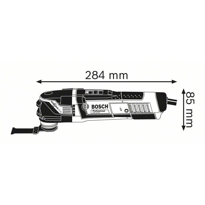 Lama Bosch Expert MultiMaterial Segment Blade ACZ 105 ET utensili  multifunzione [2608664208]