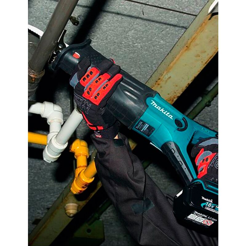Makita DJR186Z, Sega A Gattuccio Cordless 18V - Solo Corpo Macchina, Niente Batteria E Caricabatterie