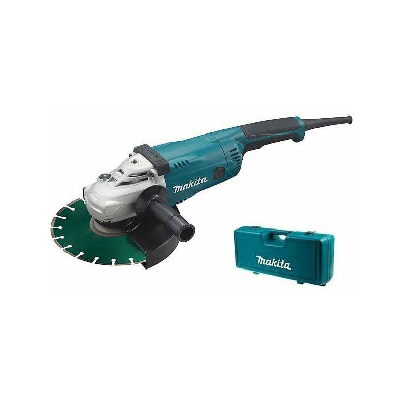 Smerigliatrice MAKITA 230 mm 2400 W Valigetta + Disco - GA9030KDX2