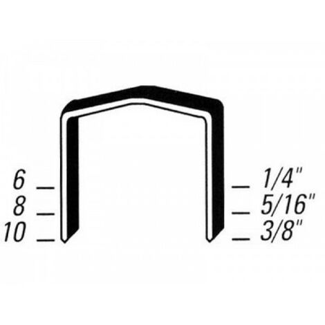 Graffette STCR - H. 10 mm - BOSTITCH - Confezione da 5000 - STCR501910Z (1/2)