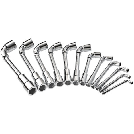 Set di 12 chiavi a buss svasate metriche e in pollici FACOM 75.J12PB