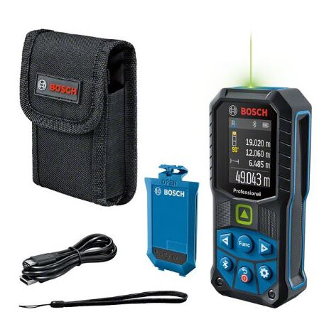 Bosch GLM 50-27 CG Misuratore laser professionale de distanze Nero, Blu 50 m