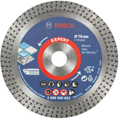 Disco diamantato BOSCH Hard Ceramic EXPERT Ø 76x1,9x10mm - 2608900652