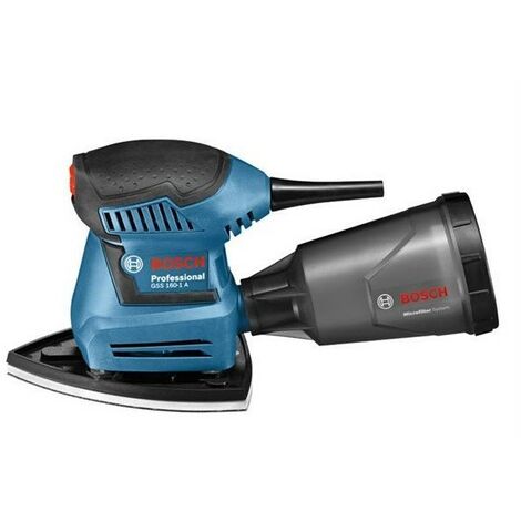 Levigatrice orbitale BOSCH GSS 160-Multi - 180W - Con piastra di levigatura - 06012A2300