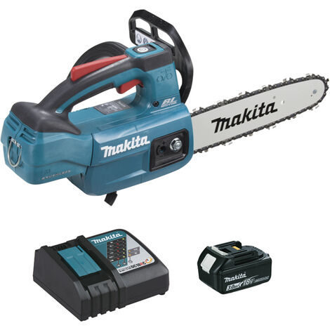 Motosega da potatura MAKITA 18V LXT 25cm - con 1 batteria 18V 3,0Ah - caricabatteria - DUC254F