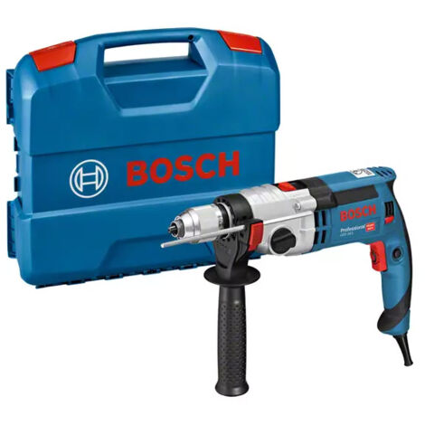 Trapano a percussione Bosch GSB24-2 da 1100W con valigetta e accessori inclusi