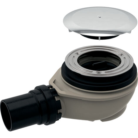 Geberit D90 Sifone per Piatto Doccia con Piletta 90 mm Cromo 150.552.21.1