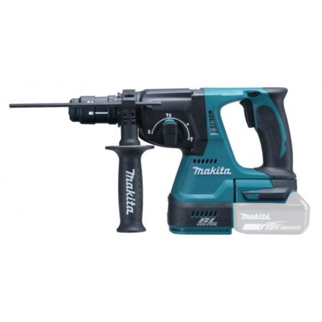 Perforatore-scalpellatore MAKITA SDS-Plus 18V, ioni di litio, 24 mm - Senza batteria, senza caricatore - DHR243ZJ