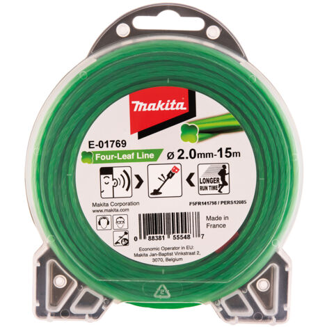 Makita E-01769 Corda in Nylon per Four Leaf 2mmx15mt