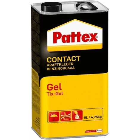 Adesivo a contatto in gel PATTEX - Barattolo da 4,25 kg - 1419285