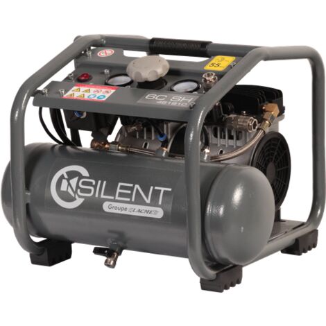 Compressore Silent 6C SH LACME 6 m³/h monofase - 6 L 8 bar - 461910