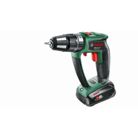 Trapano a percussione PSB ERGONOMIC 18 Li BOSCH senza carbone 1x2,5Ah - 06039B0300