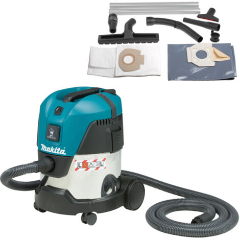 Makita - Aspirapolvere industriale 1000 W, volume 20 l VC2012L