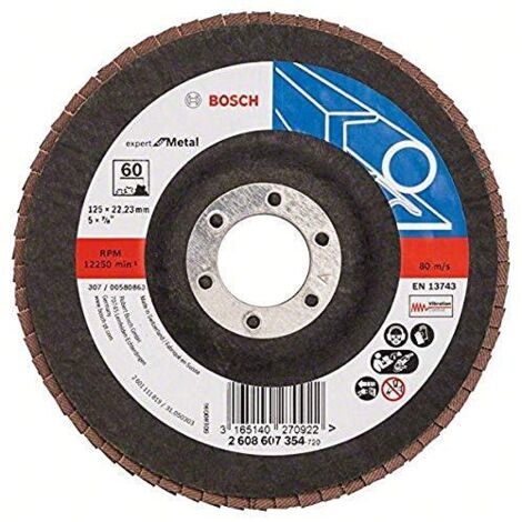 Bosch Accessories Lam.X551 Expert Metal: 125mm rec.FV G60