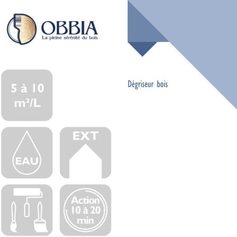 Dégriseur Obbianet OBBIA - bidon de 5L - OBNET5