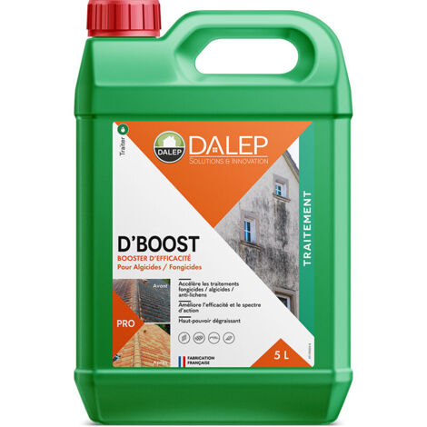 D'BOOST Potenziatore di efficienza per il trattamento di prevenzione dei depositi verdi - DALEP - 5L - 190 005