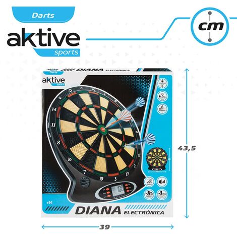 HomCom® Diana electrónica digital 18 juegos y 159 variantes + 6