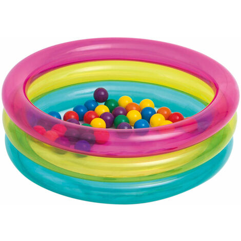 Piscina de bolas INTEX con 50 bolas de colores