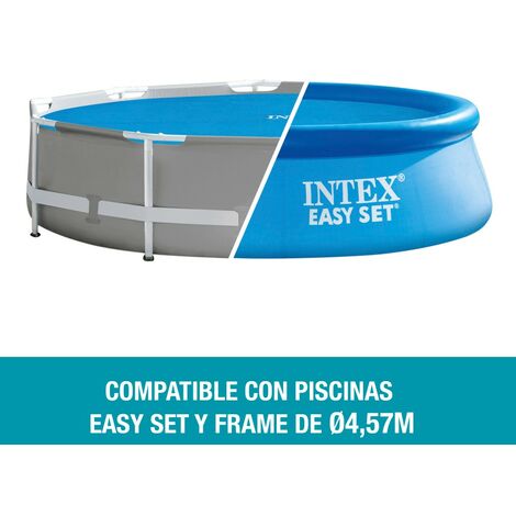 Cobertor solar INTEX piscinas 457 cm