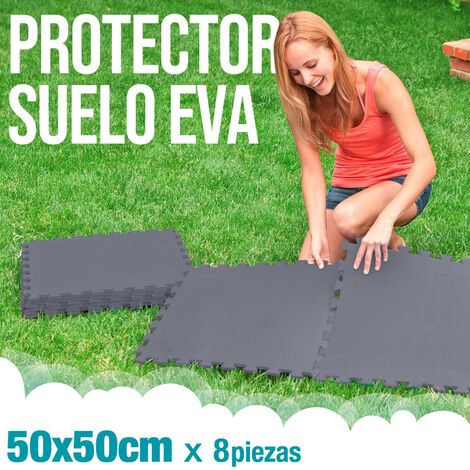 Protector p/suelo 50X50 gris INTEX. Mi Tienda Vision