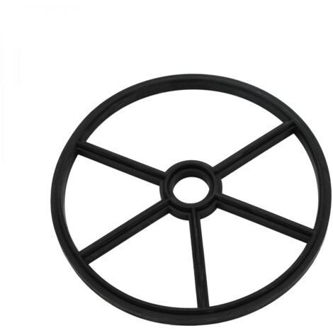 Hayward – Joint d'étanchéité étoile pour vanne de piscine – Ø 13.5 cm – Noir – Compatible vannes multivoies SP710 SP712 – Matériau résistant aux produits chimiques