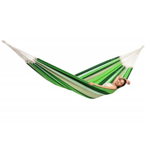 Hamac brésilien XXL PARADISO Amazonas Oliva vert 3 personnes