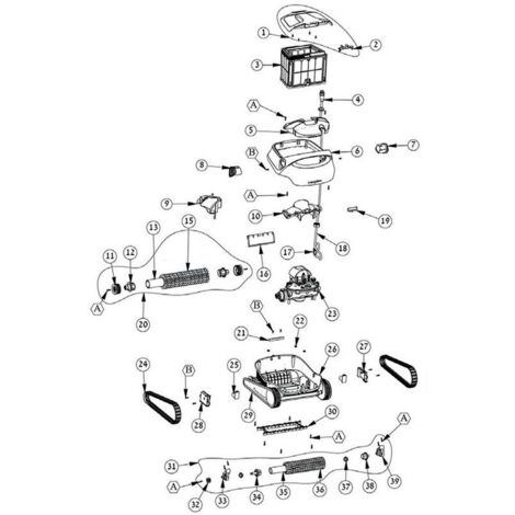 Maytronics Dolphin – Clapet anti retour pour robot de piscine Dolphin S200/S300 – Évacuation rapide – Pièce numéro 16 – Référence DL99830244