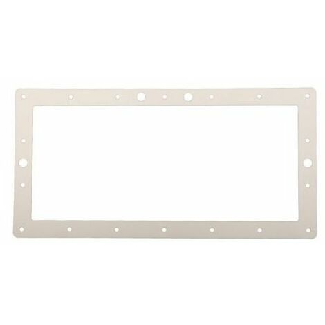 Joint de bride skimmer pour piscine – Dimensions extérieures 430 x 215 mm – Étanchéité liner – Fixation bride Weltico GM