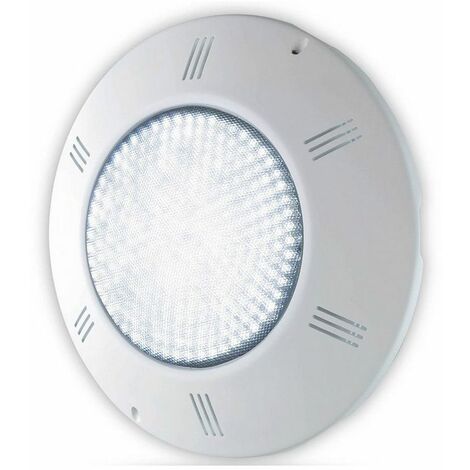Projecteur plat LED blanches, sur traversée de parois - Couleur enjoliveur: Gris