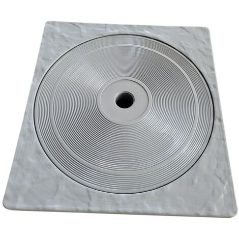 Weltico – Couvercle de skimmer rond standard – Plastique haute qualité résistant UV – Installation sans outil – Protection contre débris