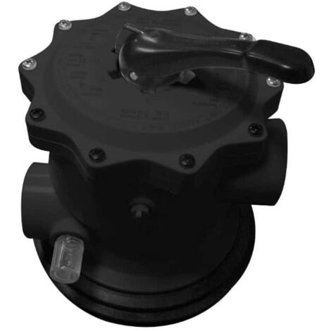 BWT – Vanne piscine 6 voies – Sortie taraudée 2'' – Compatible RTM Top et CS T 610B/T 920 – Filtration, égout, circulation, rinçage