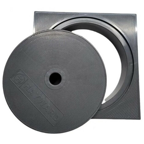 Hayward – Couvercle complet de skimmer 205mm PACKSKIMDGR – Longueur 230mm – Largeur 230mm – Matière ABS pour filtration piscine