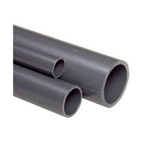 Tube d'évacuation PVC – Longueur 2m – Diamètre Ø 90mm – Pression nominale 10/16/25 bar – Raccordement à coller