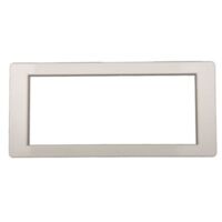Enjoliveur skimmer piscine grande meurtrière 425 x 195 mm – Matière ABS – Coloris blanc – Pour skimmer Certikin GM