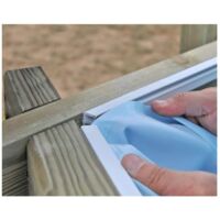 Liner piscine Sunbay - Bleu - Grenade 2 4,36 x 3,36 x 1,17 m