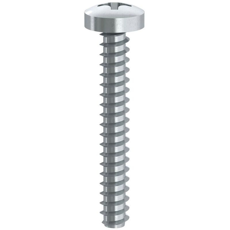 Vis métaux Inox A2 Tête cylindrique TC Fendue M3X20 microvis-1 pièce