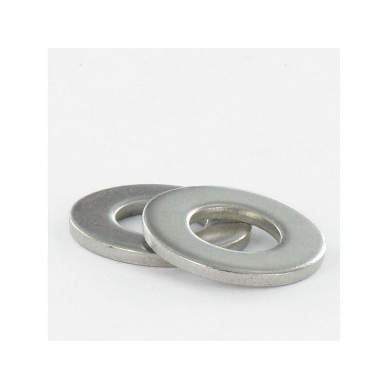 Rondelle Plate 10X50X3 Acier zingué-1 pièce