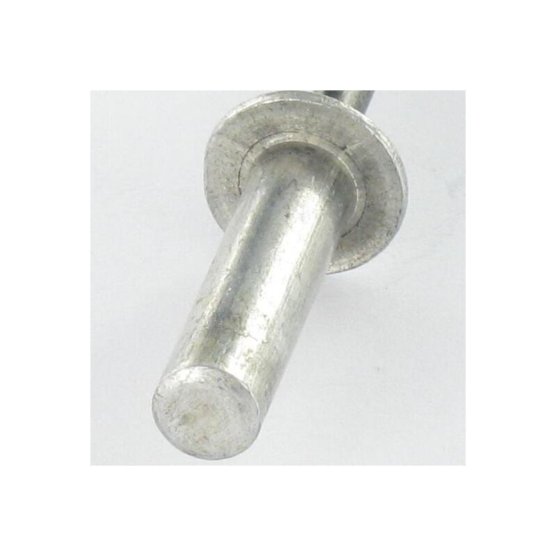 Rivets aveugles rapides blancs - RAL9010, 4.8 x 10mm (50 pcs)