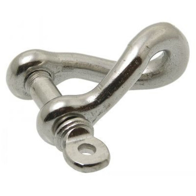 Lot De 4 Manilles En Inox A4 - Ø4mm - Pour Accastillage Et Bricolage Marine
